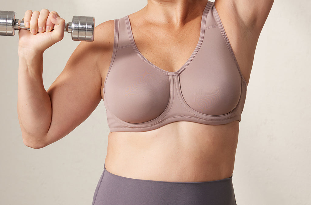 Women's High Impact Sports Bra Brick