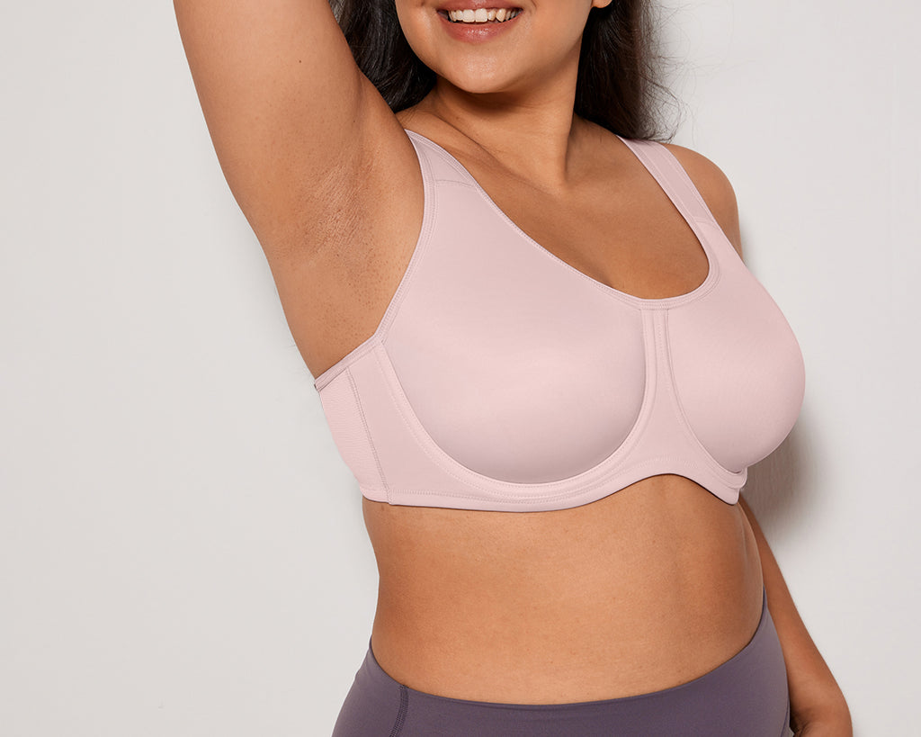 Women's High Impact Sports Bra Rosa Pink