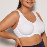 Women's High Impact Sports Bra White