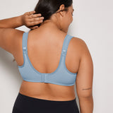 Women's High Impact Sports Bra lotus root grey