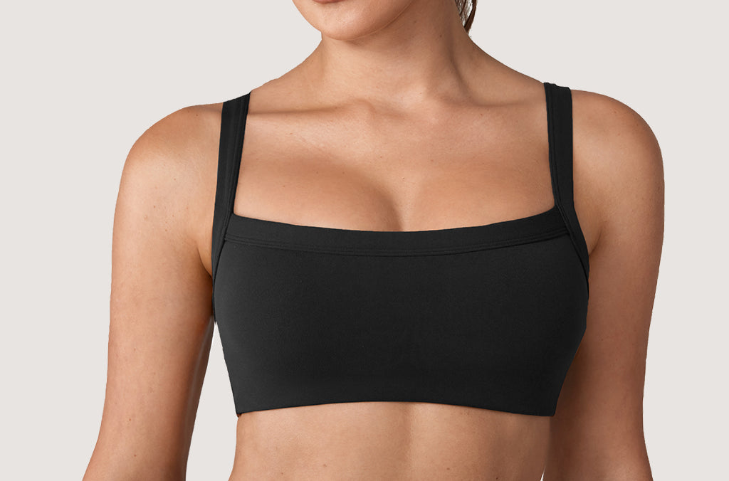 Women's Hugcurve Adjustable Square Workout Bra Royal Blues