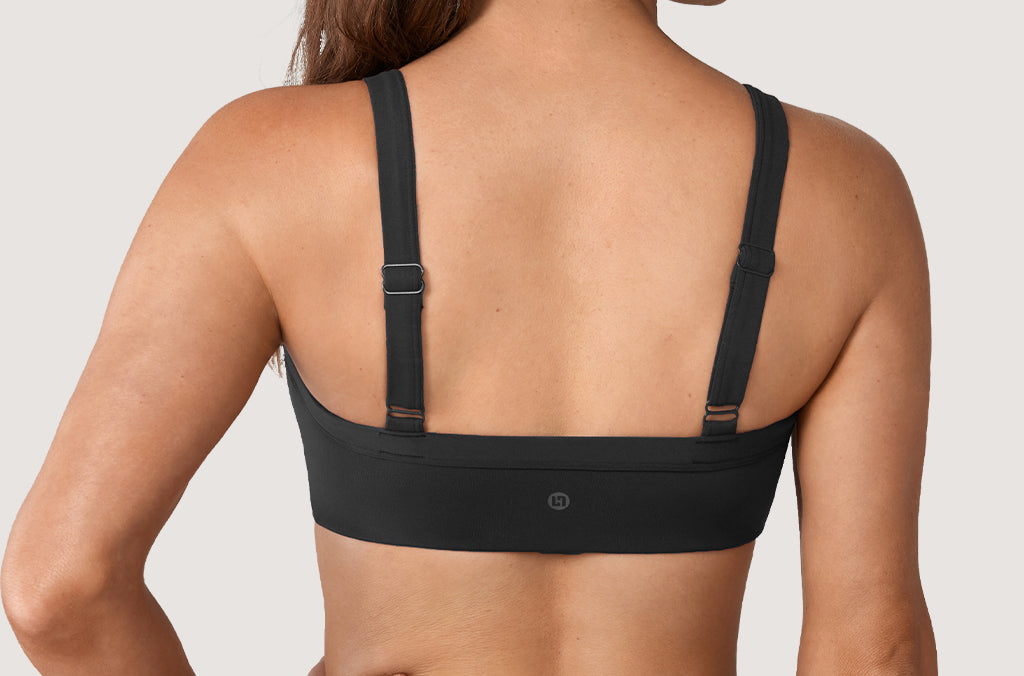 Women's Hugcurve Adjustable Square Workout Bra Royal Blues