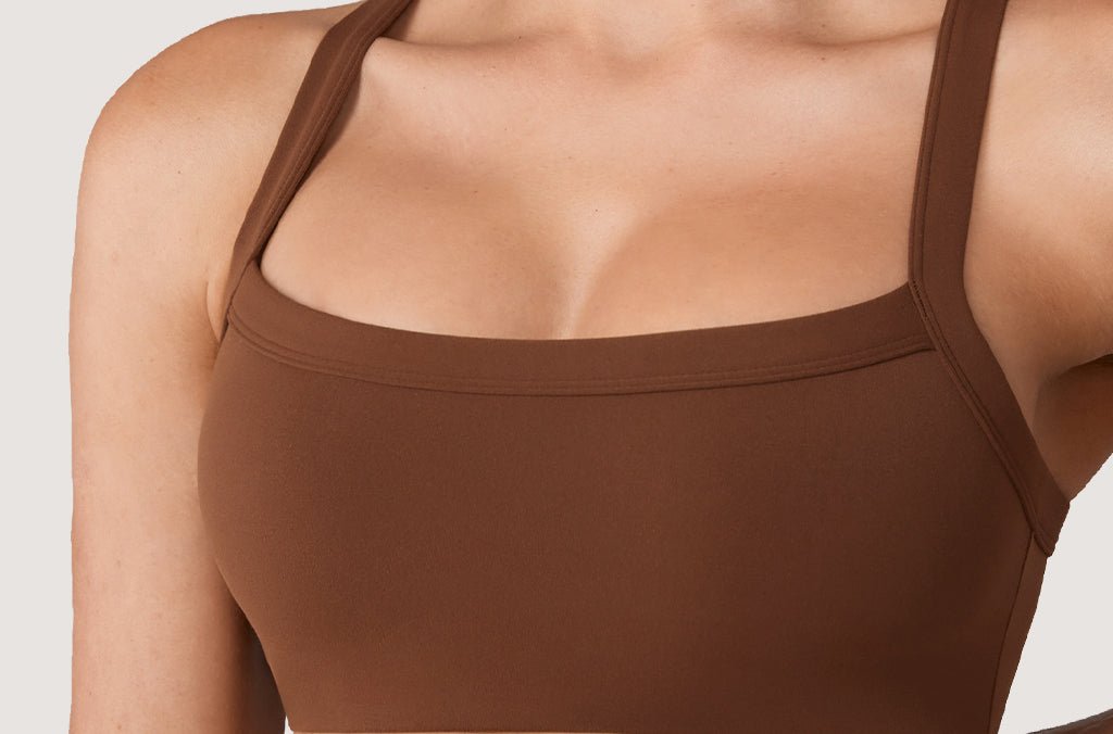 Women's Hugcurve Adjustable Square Workout Bra Stardust