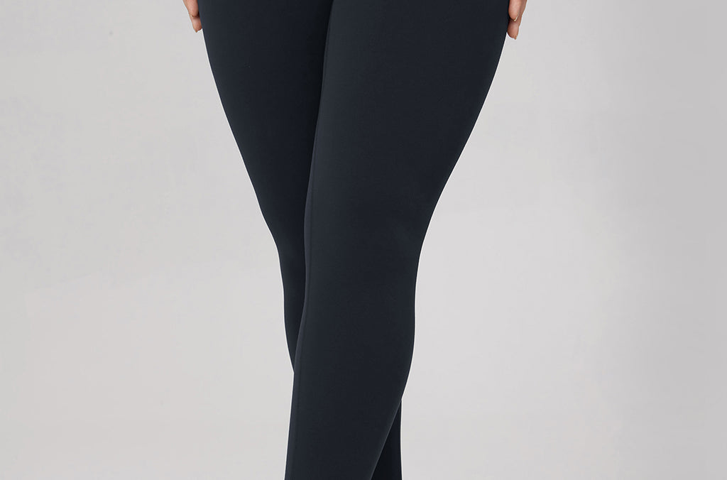 Women's Hugcurve No Front Seam Leggings 25" Black
