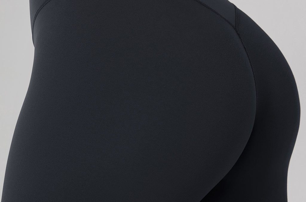 Women's Hugcurve No Front Seam Leggings 25" Black