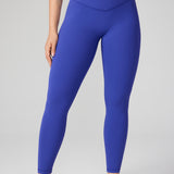 Women's Hugcurve No Front Seam Leggings 25" Royal Blues