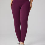 Women's Hugcurve No Front Seam Leggings 25" Ripe Purple