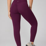 Women's Hugcurve No Front Seam Leggings 25" Ripe Purple