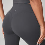 Women's Hugcurve No Front Seam Leggings 25" Graphite Grey