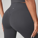 Women's Hugcurve No Front Seam Leggings 25" Graphite Grey