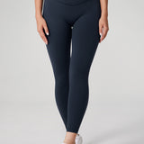 Women's Hugcurve No Front Seam Leggings 25" Twilight Blue