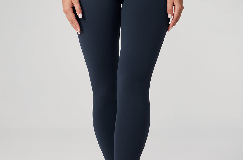 Women's Hugcurve No Front Seam Leggings 25" Twilight Blue