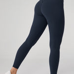 Women's Hugcurve No Front Seam Leggings 25" Twilight Blue