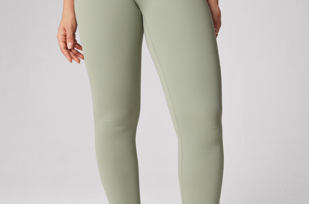 Women's Hugcurve No Front Seam Leggings 25" Desert Sage