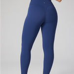 Women's Hugcurve No Front Seam Leggings 25" Nightfall Blue