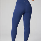 Women's Hugcurve No Front Seam Leggings 25" Nightfall Blue
