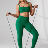 Women's Hugcurve No Front Seam Leggings 25" Spar green