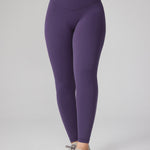 Women's Hugcurve No Front Seam Leggings 25" Dark Plum