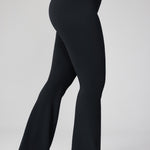 Women's Hugcurve No Front Seam Flare Leggings 31'' Aspen Olive