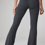 Women's Hugcurve No Front Seam Flare Leggings 31'' Twilight Blue