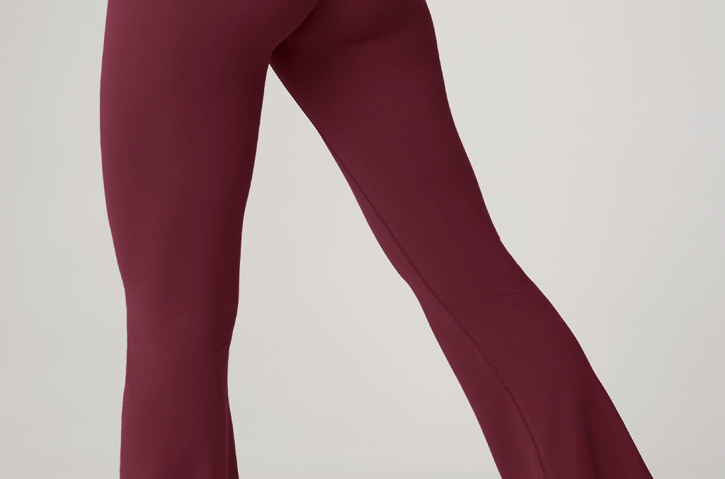 Women's Hugcurve No Front Seam Flare Leggings 31'' Royal Blues