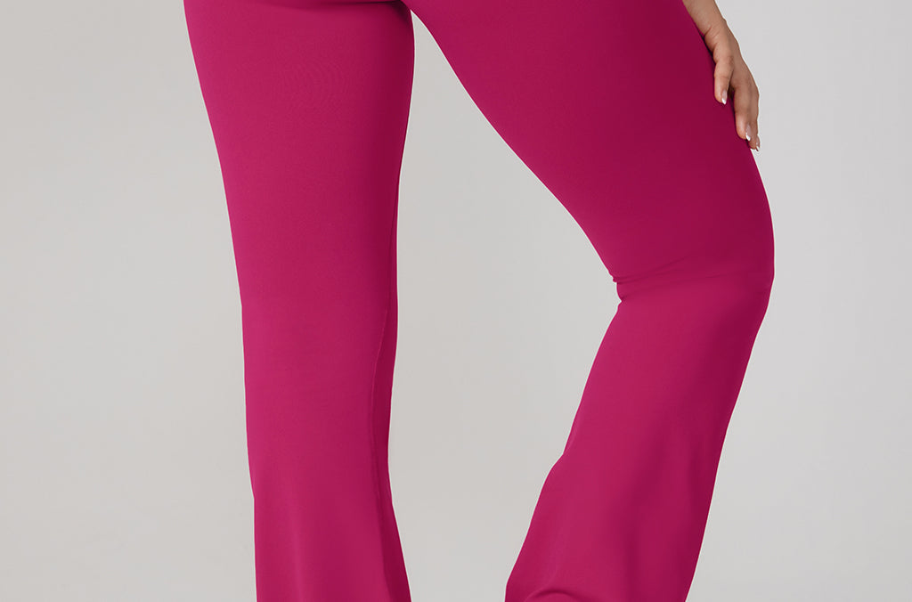 Women's Hugcurve No Front Seam Flare Leggings 31'' Royal Blues