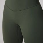 Women's Hugcurve No Front Seam Flare Leggings 31'' Aspen Olive