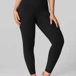 Women's Hugcurve Hidden Scrunch Butt Leggings 25" - No Front Seam Black