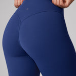 Women's Hugcurve Hidden Scrunch Butt Leggings 25" - No Front Seam Nightfall Blue