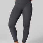 Women's Hugcurve Hidden Scrunch Butt Leggings 25" - No Front Seam Graphite Grey