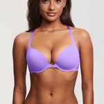 Women's T-shirt Racerback Bra Sky Purple