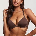 Women's T-shirt Racerback Bra Hazelnut