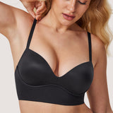 Women's T-shirt Push Up Bra Hazelnut