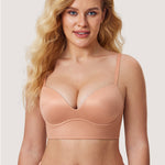 Women's T-shirt Push Up Bra Hazelnut