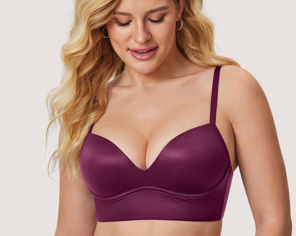 Women's T-shirt Push Up Bra Sargasso