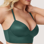 Women's T-shirt Push Up Bra Hazelnut