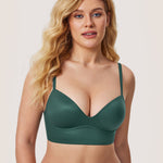 Women's T-shirt Push Up Bra Hazelnut