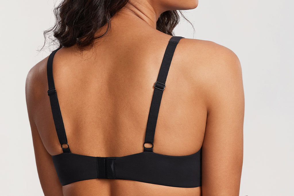 Women's Underwire Balconette Bra Black