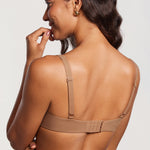 Women's Underwire Balconette Bra Gravel Beige