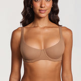 Women's Underwire Balconette Bra Gravel Beige