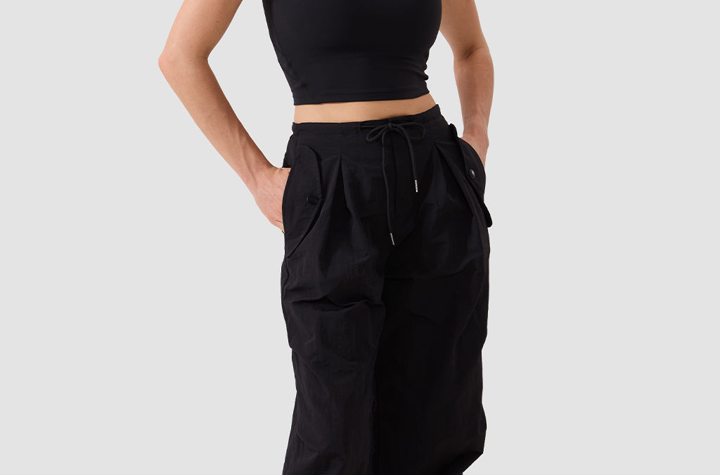 CRZ YOGA Women's Yoga Low support Butterluxe Longline Bra U-back Black