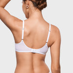 Women's Mesh Plunge Bra White