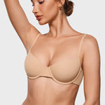 Women's Inbarely® Plus Unlined Balconette Bra Warm Beige
