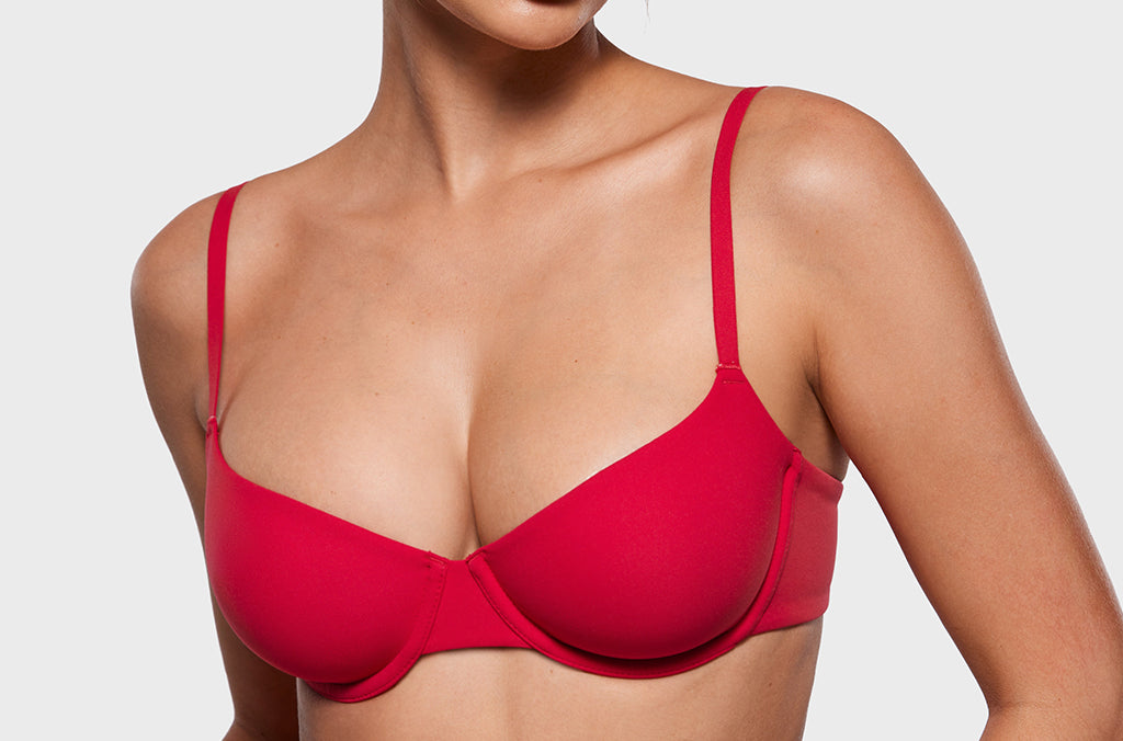 Women's Inbarely® Plus Unlined Balconette Bra Lipstick Red