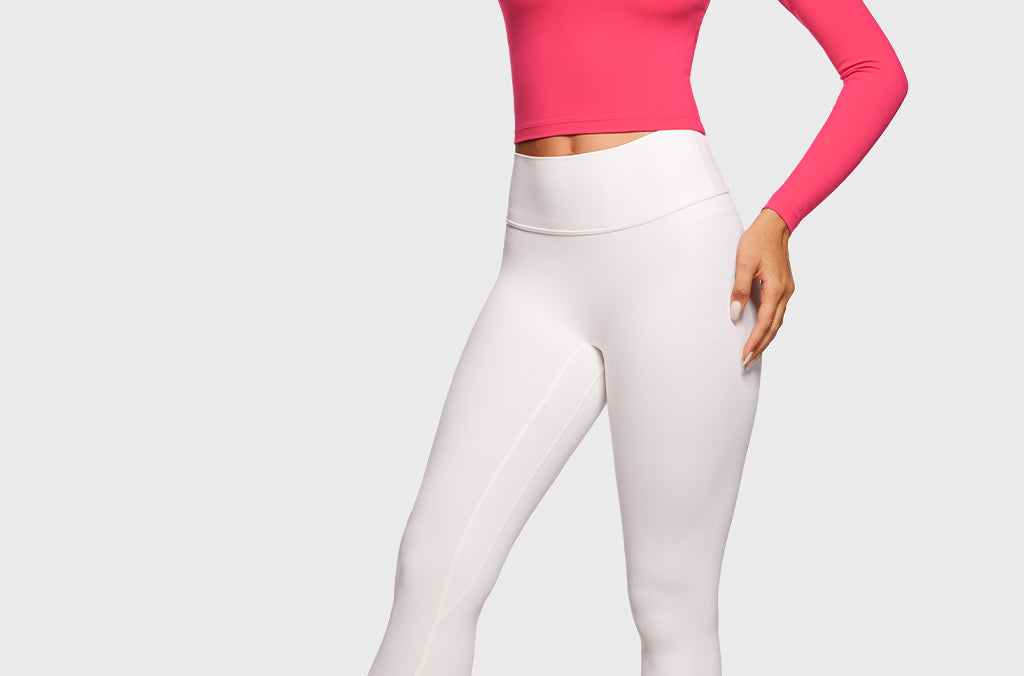 Women's Natrelax V-Neck Long Sleeve Tops Lip Gloss Pink