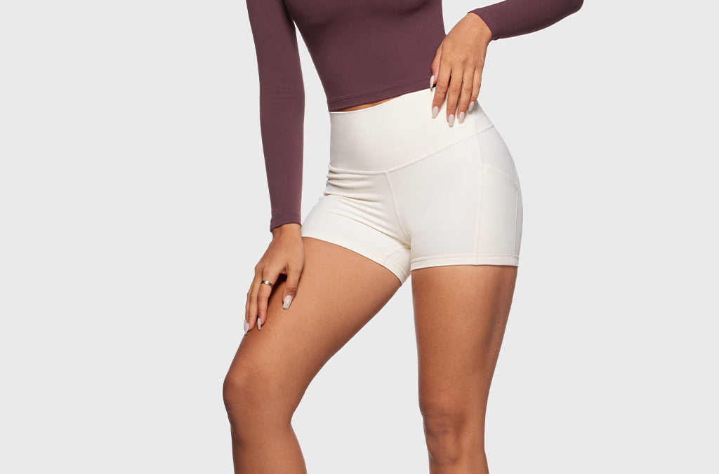 Women's Natrelax V-Neck Long Sleeve Tops Americano