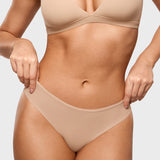 Women's Smooth High Cut Cheeky Briefs 3 Pack Basic 5 (3pack)