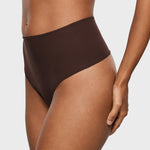 Women's Seamless High Rise Thongs 3 Pack Basic 5 (3pack)