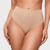 Women's Seamless High Rise Thongs 3 Pack Basic 5 (3pack)