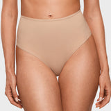 Women's Seamless High Rise Thongs 3 Pack Wheat (3pack)